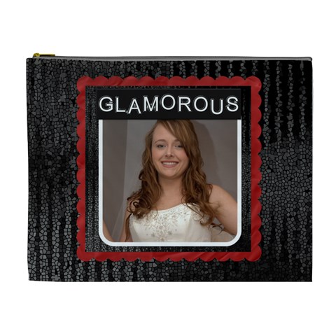 Glamorous Xl Cosmetic Bag By Lil Front