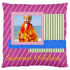 sea summer - Large Cushion Case (Two Sides)