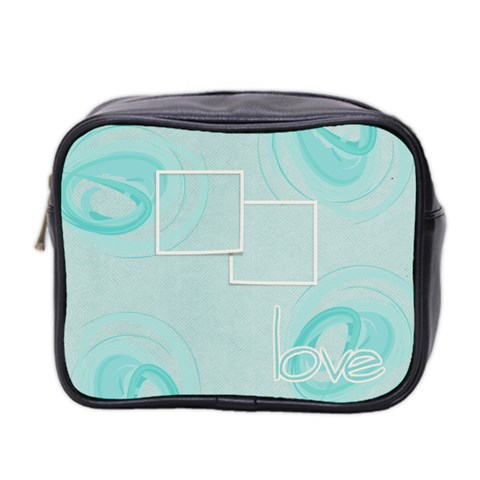 Mini Toiletries Bag (two Sides) By Deca Front