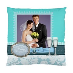 wedding of blue - Standard Cushion Case (One Side)