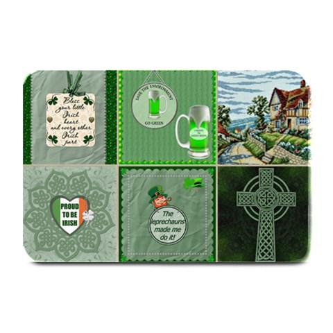 Plate Mat St  Patricks Day By Pat Kirby 18 x12  Plate Mat