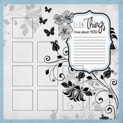 Captivating Pages By One Of A Kind Design Studio 12 x12  Scrapbook Page - 4