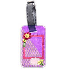 vibrant tag - Luggage Tag (two sides)