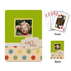 kids - Playing Cards Single Design (Rectangle)