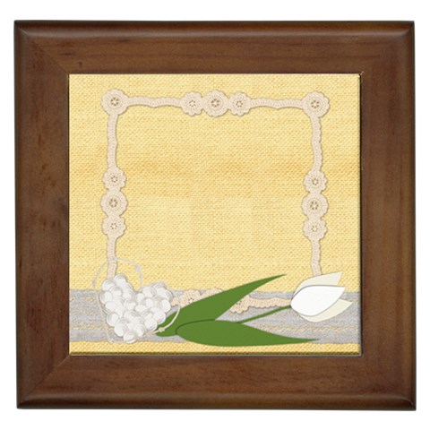 Spring Wedding Framed Tile By Zornitza Front