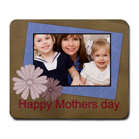 Mothers Day By Mom 9.25 x7.75  Mousepad - 1