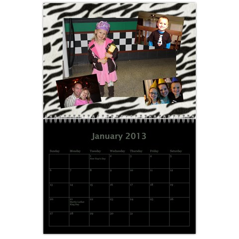 Christmas Calendar 2012 By Amber Jan 2013