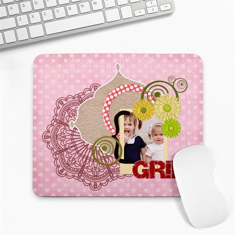 Girl By Joely 9.25 x7.75  Mousepad - 1