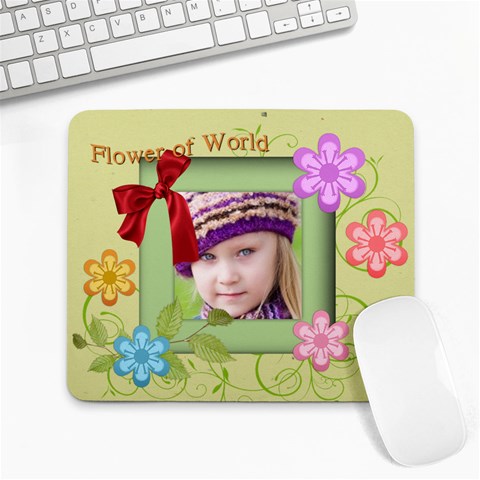 Girl By Joely 9.25 x7.75  Mousepad - 1