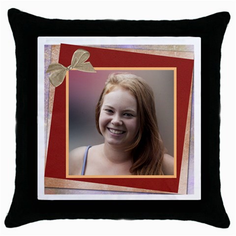 Precious Throw Pillow By Deborah Front