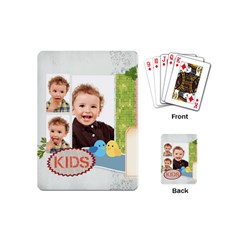 kids - Playing Cards Single Design (Mini)