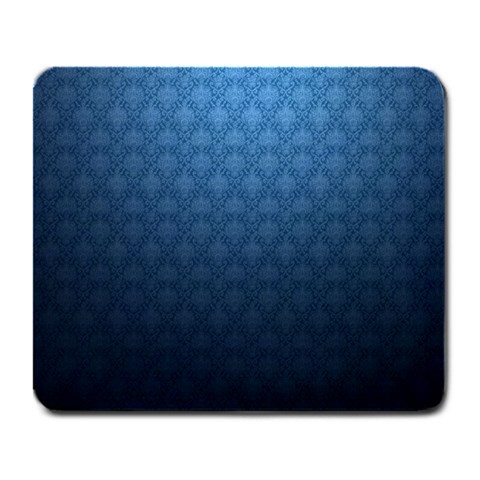 Blue Victorian Design Large Mouse Pad By Matthius Front