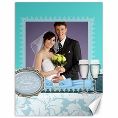 wedding - Canvas 12  x 16 