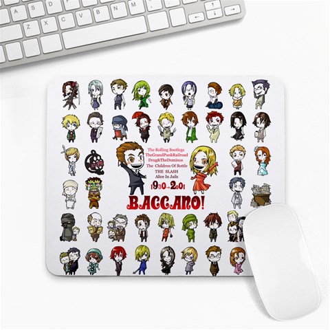 Baccano Mouse Pad By Daniel Choi 9.25 x7.75  Mousepad - 1