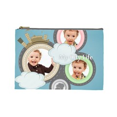 city life - Cosmetic Bag (Large)