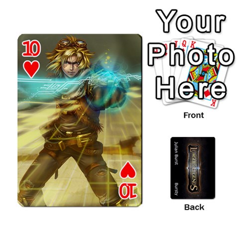 Lol Front/back Cards By Julian B Front - Heart10