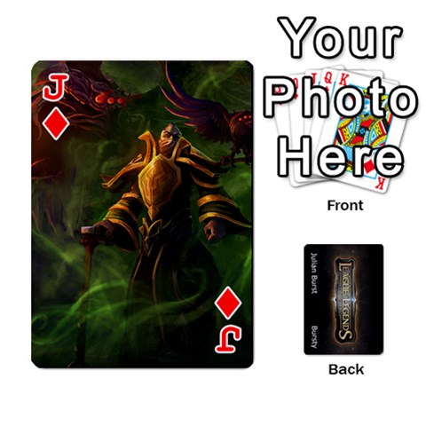 Jack Lol Front/back Cards By Julian B Front - DiamondJ