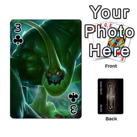 Lol Front/back Cards By Julian B Front - Club3