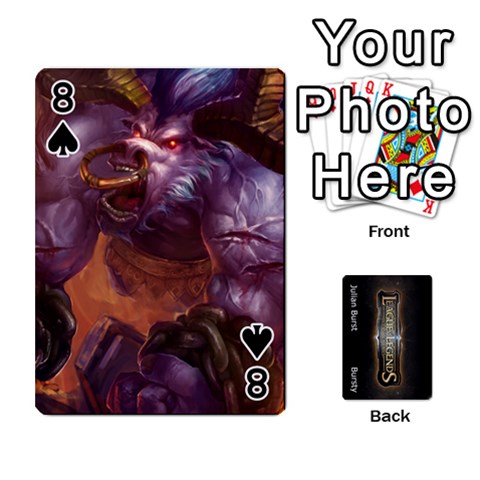 Lol Front/back Cards By Julian B Front - Spade8