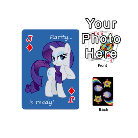 Jack Pony Cards 1 (with Pips) By Aaron Front - DiamondJ