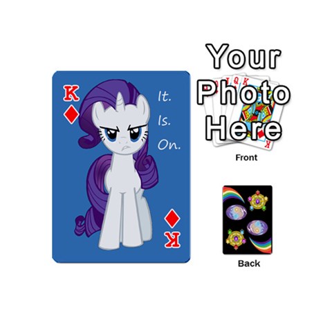 King Pony Cards 1 (with Pips) By Aaron Front - DiamondK