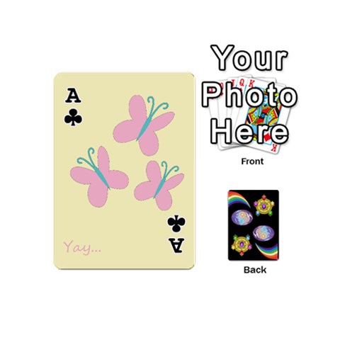 Ace Pony Cards 1 (with Pips) By Aaron Front - ClubA