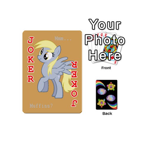 Pony Cards 1 (with Pips) By Aaron Front - Joker2