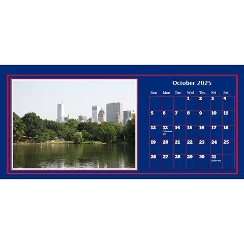 My Little Perfect Desktop Calendar 11x5 By Deborah Oct 2025