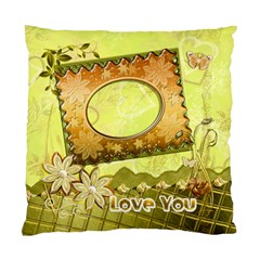 Love You Gold Cushion Case