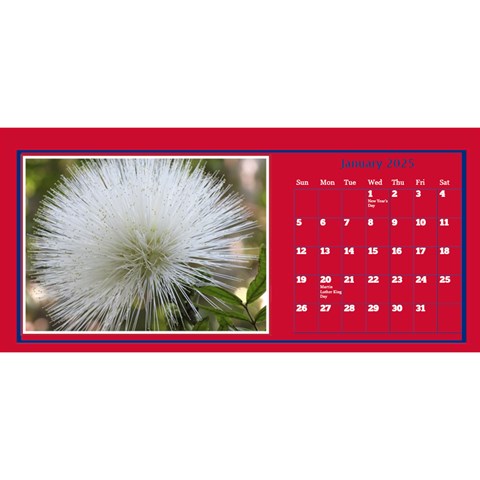 A Little Perfect Desktop Calendar 11x5 By Deborah Jan 2025