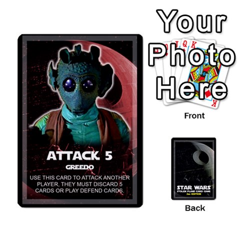 Star Wars Second Edition Game By Pixatintes Front - Spade2