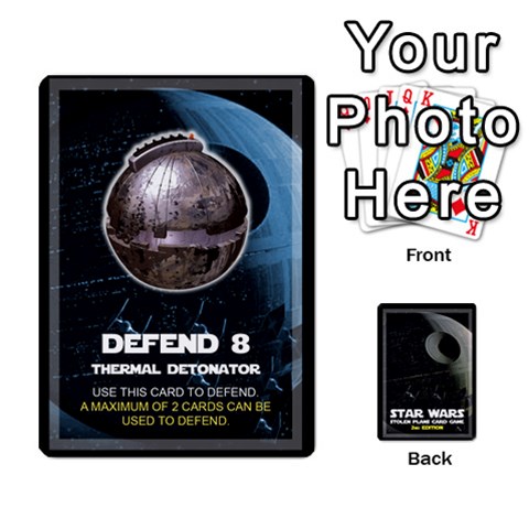 Star Wars Second Edition Game By Pixatintes Front - Heart4