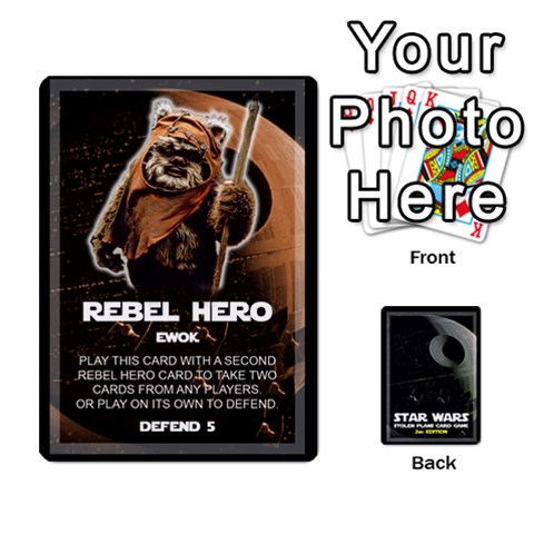 King Star Wars Second Edition Game By Pixatintes Front - HeartK