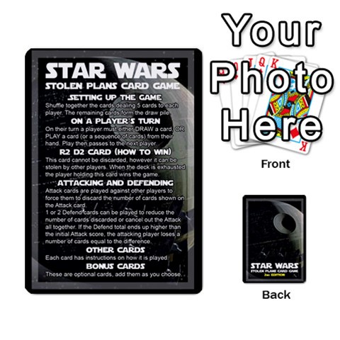 Star Wars Second Edition Game By Pixatintes Front - Joker2