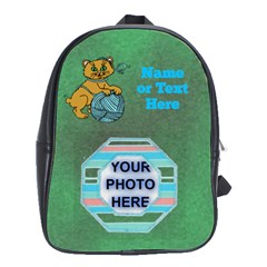 large Kitty School Bag - School Bag (Large)