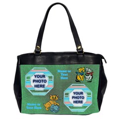 Cat Lover s oversize Handbag - Oversize Office Handbag (2 Sides)