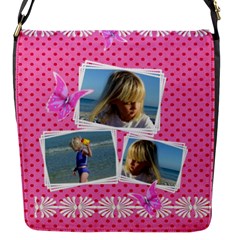 My Princess Flap Closure Messenger Bag (small)