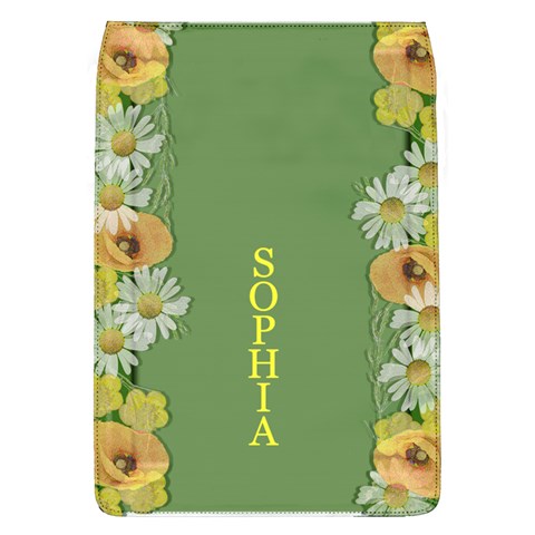 Yellow Poppy Removable Flap Cover (large) By Deborah Front