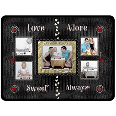 Family Extra Large Fleece Blanket