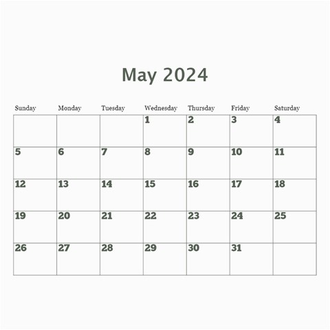 My Picture Calendar (any Year) By Deborah Oct 2025