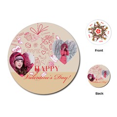 love - Playing Cards Single Design (Round)