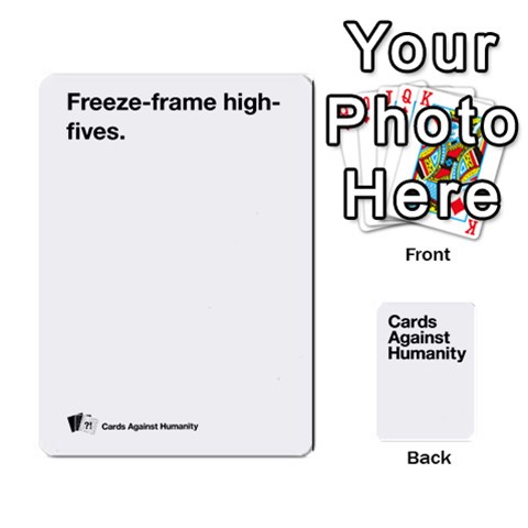 Cah White Deck 5 By Steven Front - Heart8