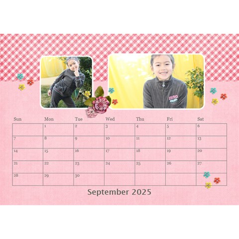 Desktop Calendar 8 5  X 6  Sep 2025