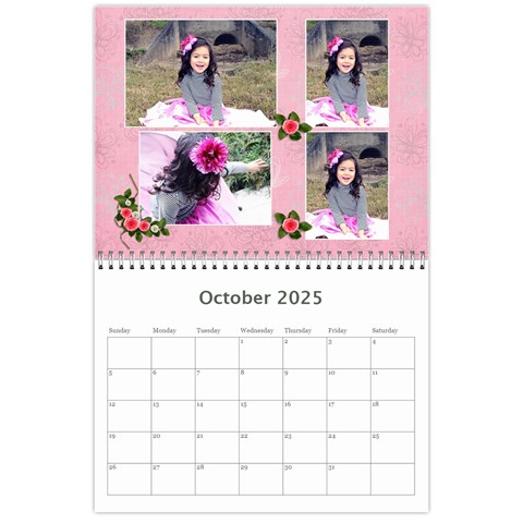 Wall Calendar 11 X 8 5 Oct 2025