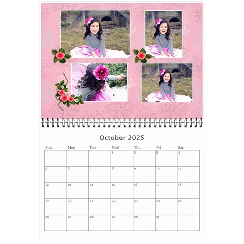 Wall Calendar 8 5 X 6 Oct 2025