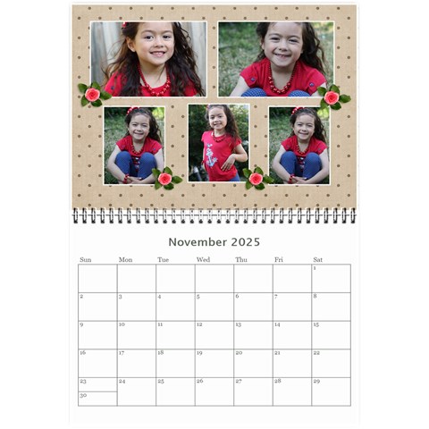 Wall Calendar 8 5 X 6 Nov 2025