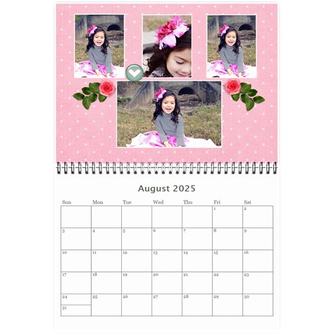 Wall Calendar 8 5 X 6 Aug 2025