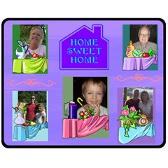 Home Sweet Home medium blanket (4 styles) - Fleece Blanket (Medium)