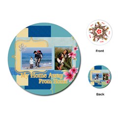 family - Playing Cards Single Design (Round)