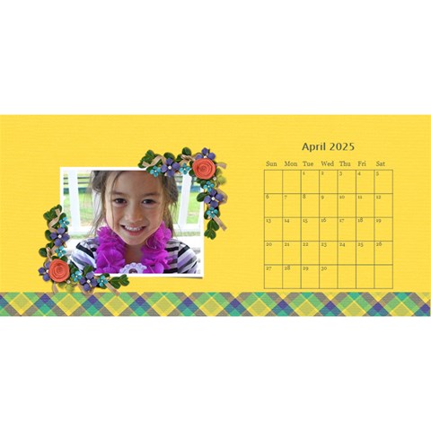 Desktop Calendar 11  X 5  Apr 2025